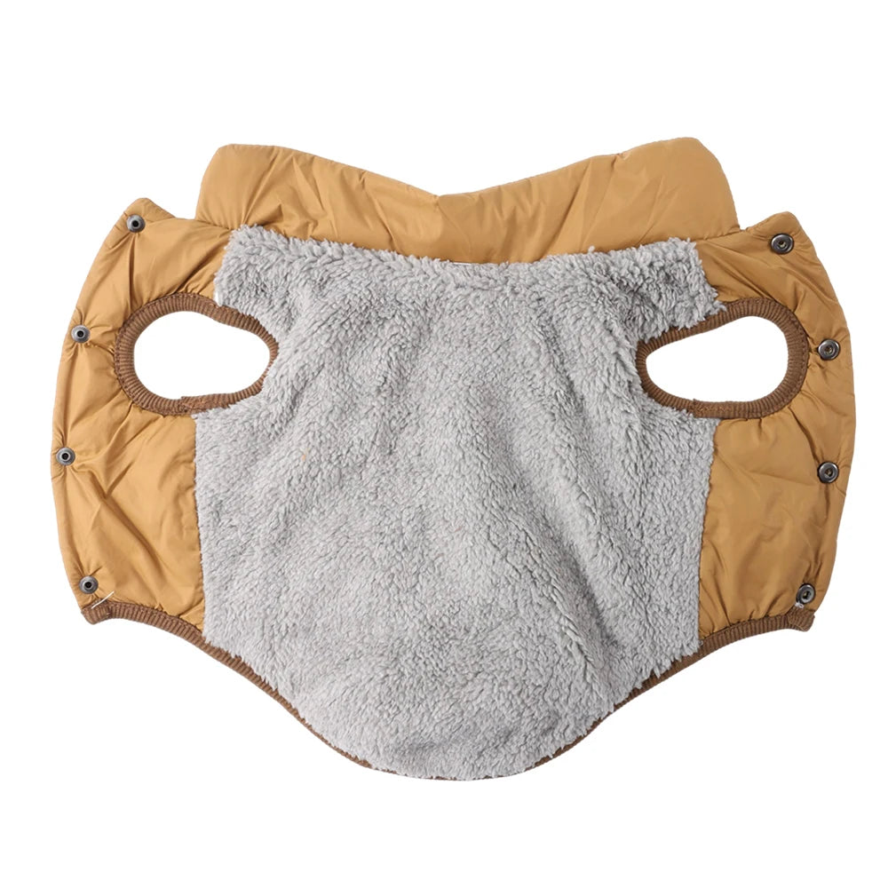 Waterproof Fleece Dog & Cat Winter Coat