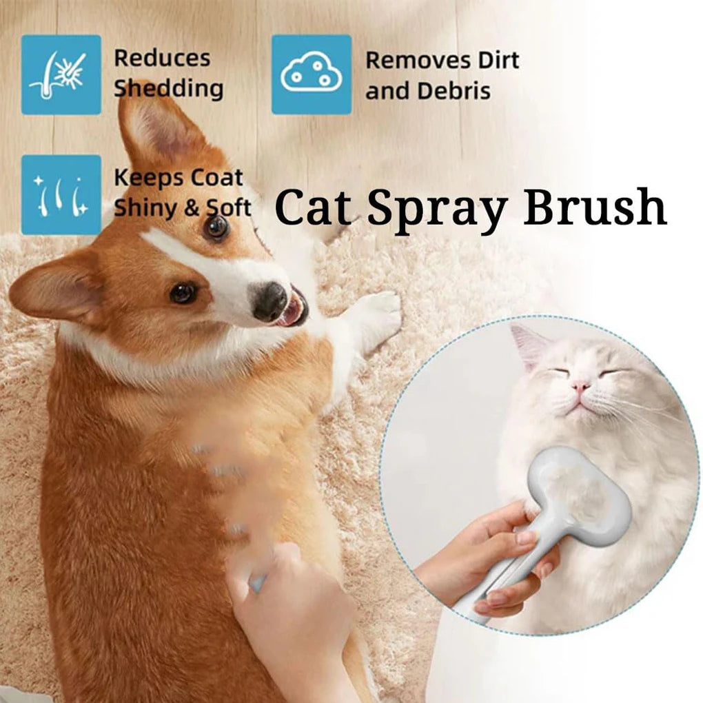 Luxury Steam Grooming Brush for Dogs