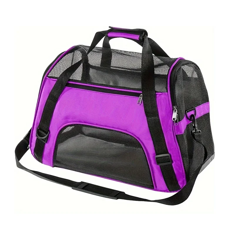 Portable Mesh Pet Carrier Bag