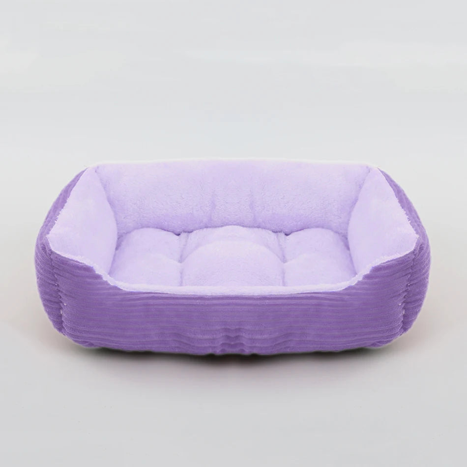 Square Plush Pet Bed