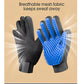 Pet Grooming Hair Removal Glove