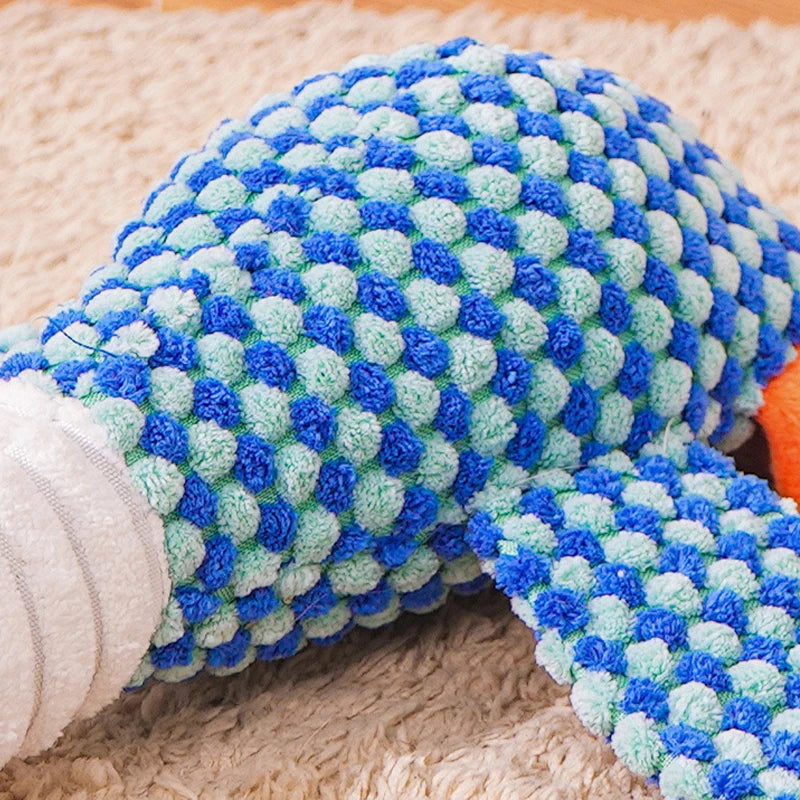 Plush Wild Goose Dog & Cat Chew Toy