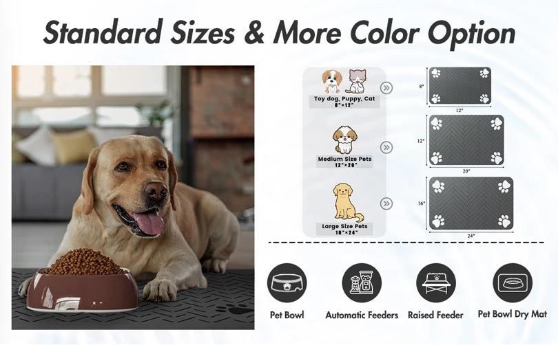 Waterproof Pet Feeding Mat