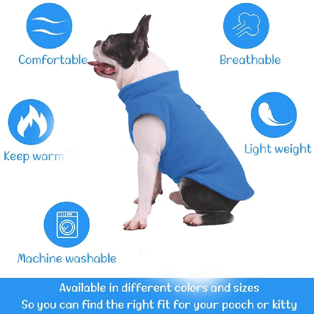 Soft Wool Pet Dog & Cat Jacket