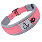 Padded Reflective Nylon Dog Collar