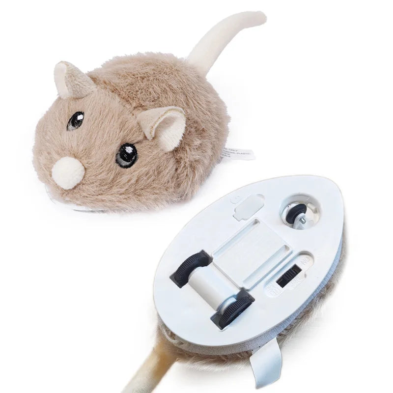 Electric Interactive Plush Mouse Cat Toy