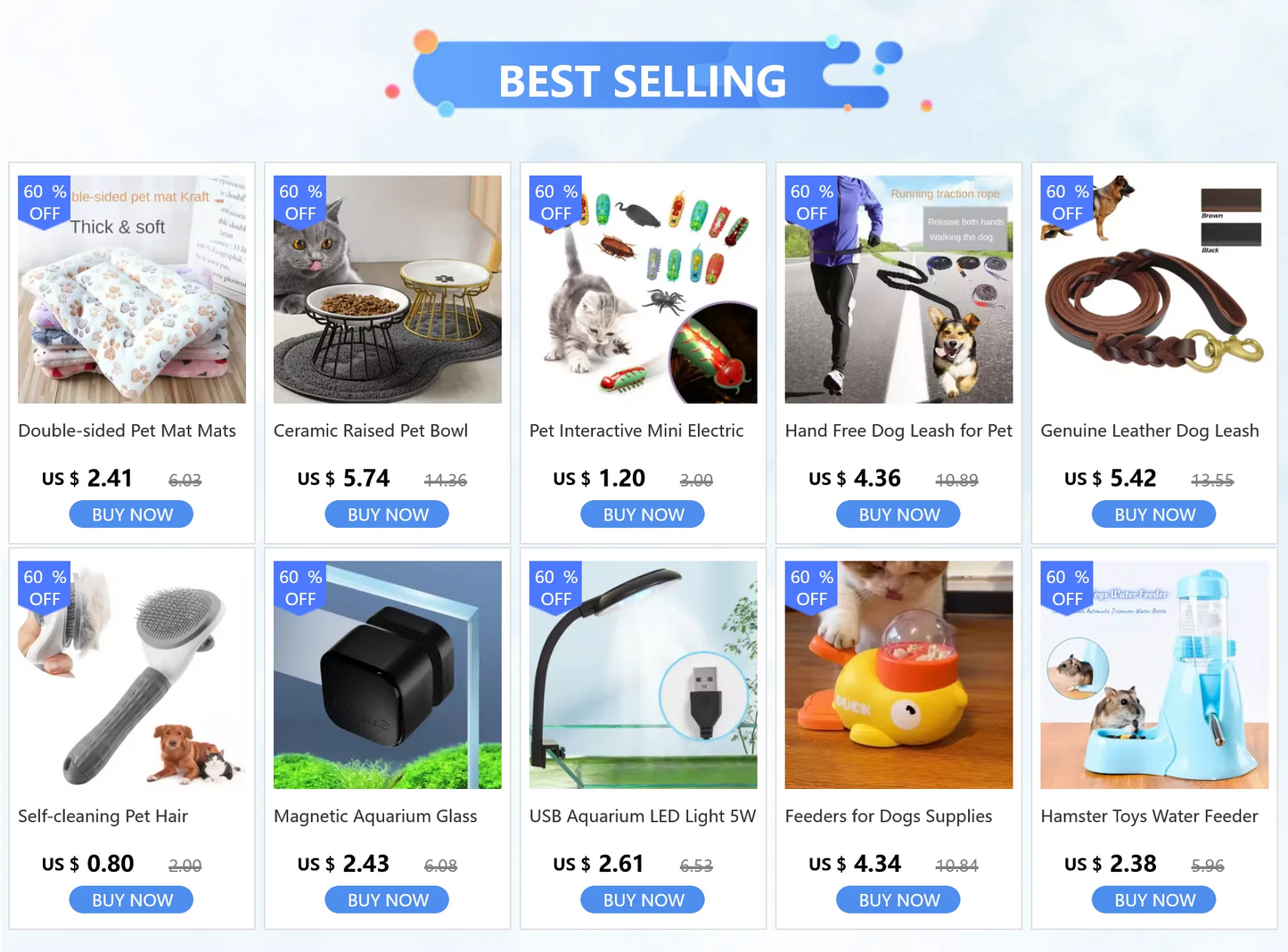 Non-Slip Pet Silicone Food Mat