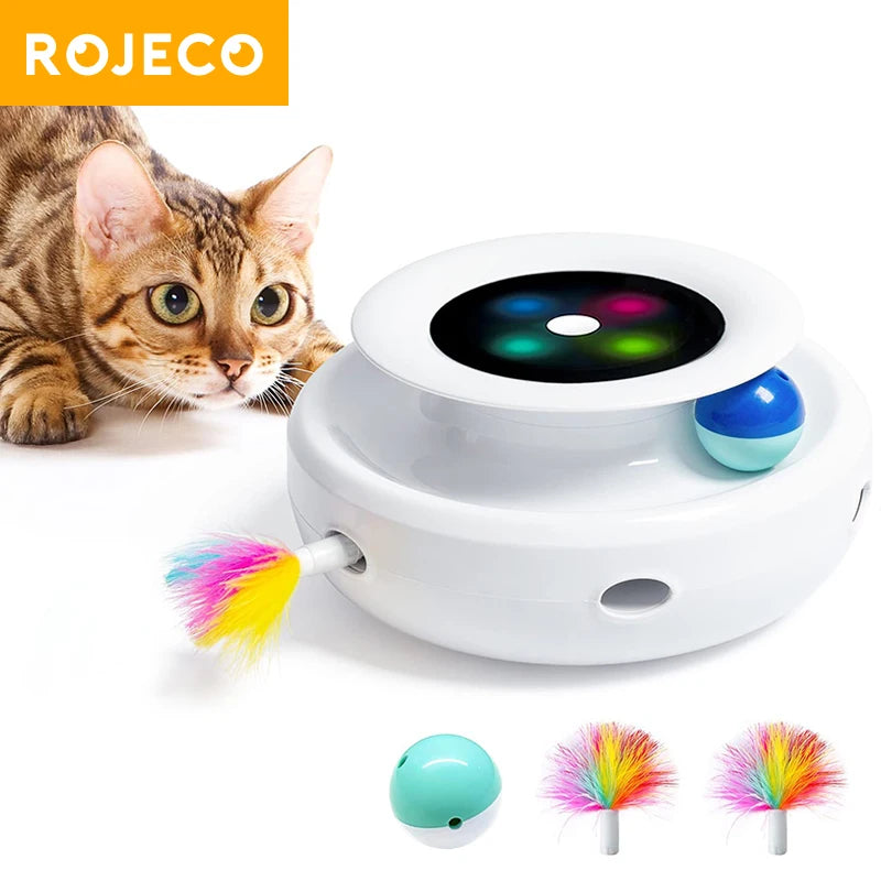2-in-1 Smart Cat Toy