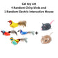 Electric Interactive Plush Mouse Cat Toy
