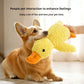 Plush Duck Dog & Cat Chew Toy