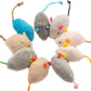 Catnip Faux Fur Mouse Toys – 3/200pcs