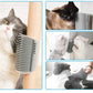 Cat Corner Grooming Brush with Catnip