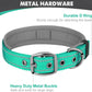 Padded Reflective Nylon Dog Collar