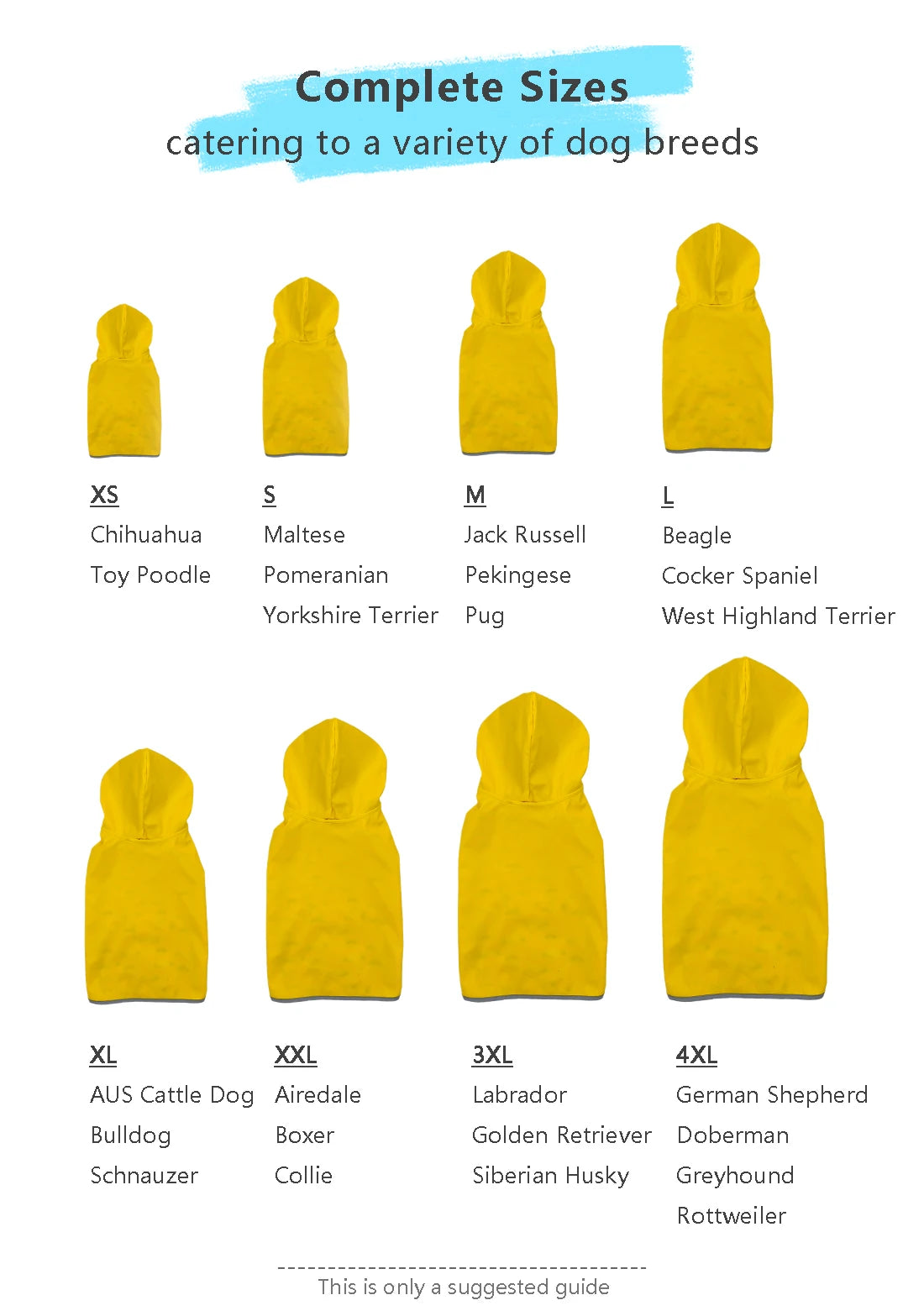 All-Weather Waterproof Dog Raincoat