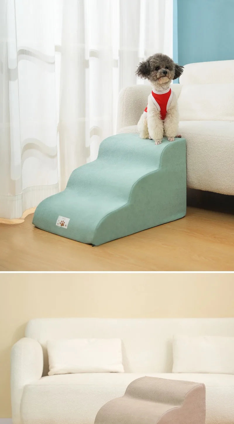 Pet Ramp Stairs with Washable Cover