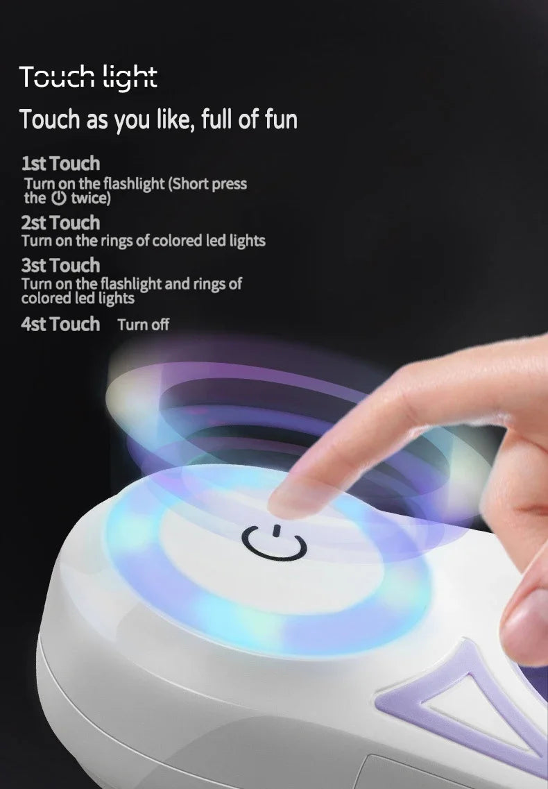 LED Retractable Dog Leash