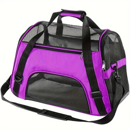 Portable Mesh Pet Carrier Bag