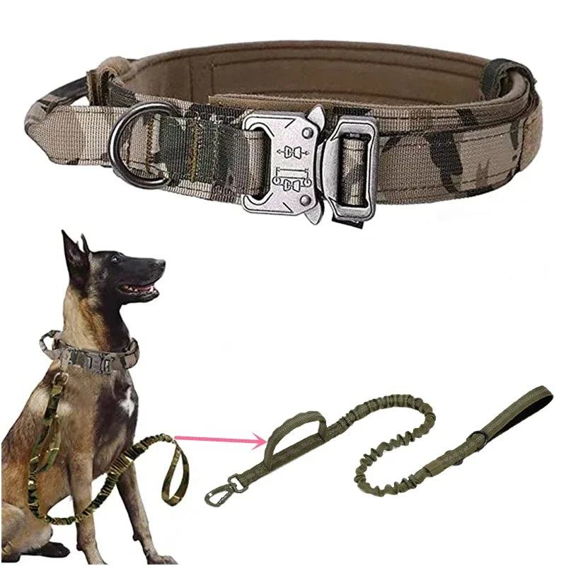 Tactical Dog Collar & Leash Set