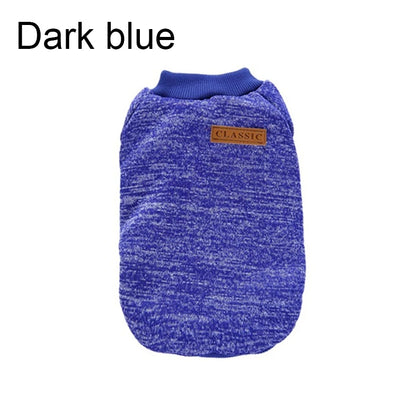 Warm Winter Dog Sweatshirt for Small Dogs