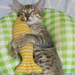 Interactive Fish Cat Toy Pillow