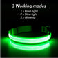 USB Rechargeable LED Glowing Pet Collar