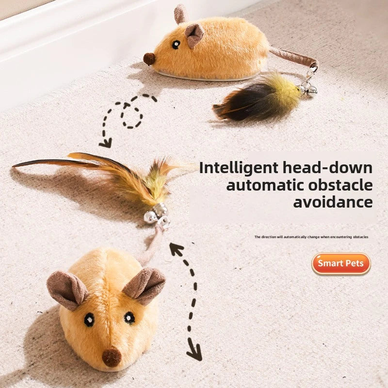 USB Rechargeable Automatic Moving Mouse Toy