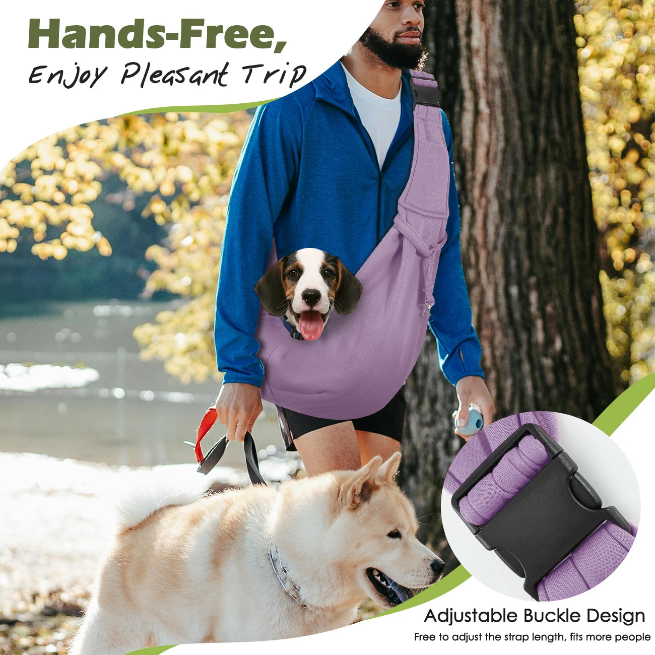 Pawaboo Small Dog Sling Carrier