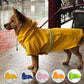 Large Dog Waterproof Hooded Raincoat
