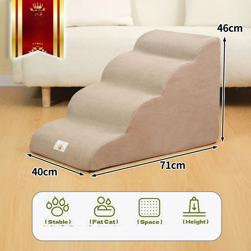 Pet Ramp Stairs with Washable Cover