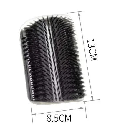 Cat Corner Grooming Brush with Catnip