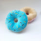 Plush Donut Dog Chew Toy