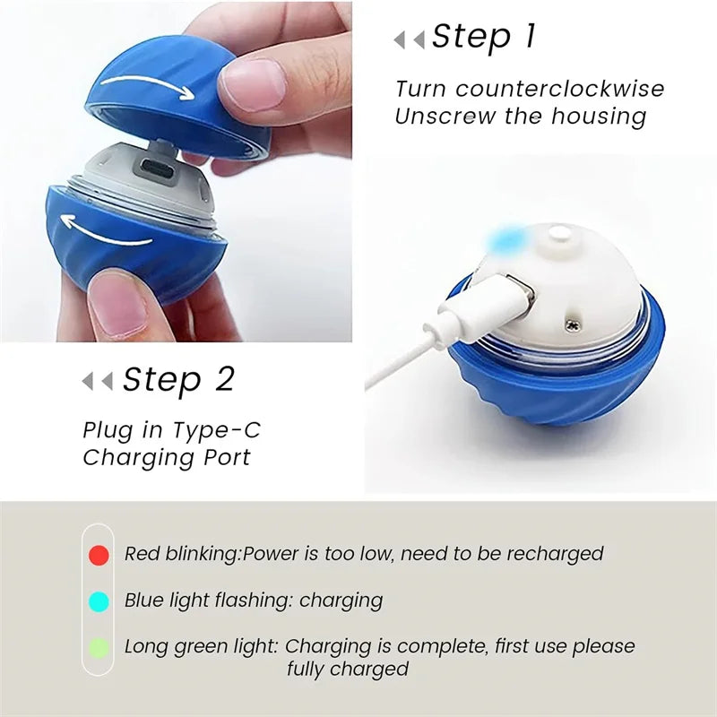 Smart Interactive Pet Toy Ball