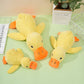 Plush Duck Dog & Cat Chew Toy