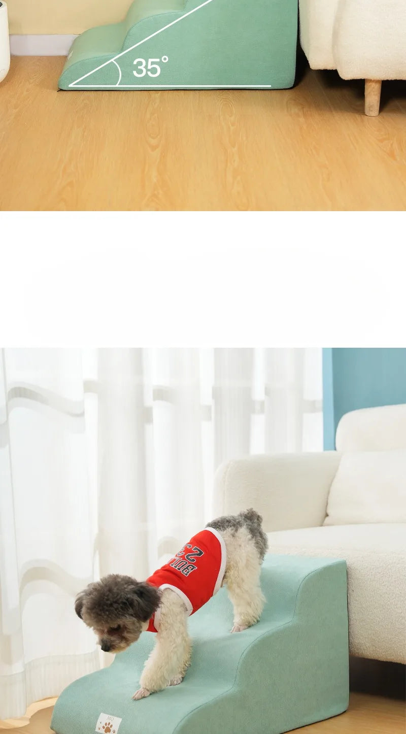 Pet Ramp Stairs with Washable Cover