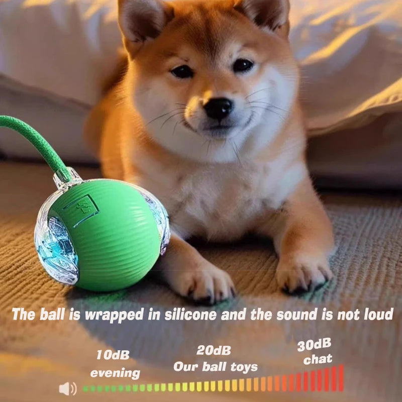 Automatic Rolling Interactive Dog Ball