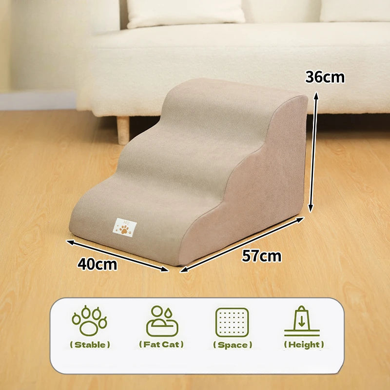 Pet Ramp Stairs with Washable Cover