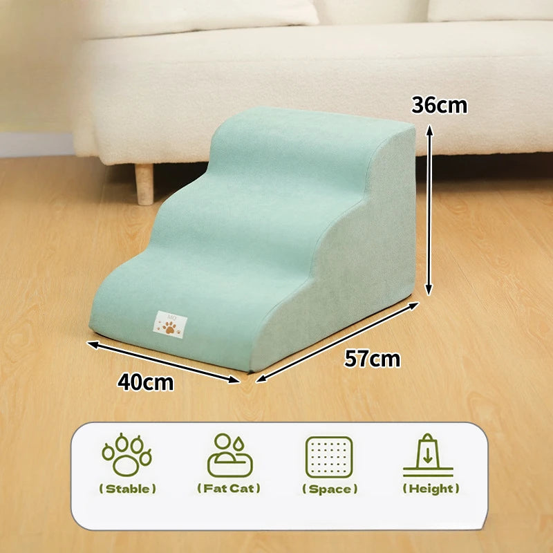 Pet Ramp Stairs with Washable Cover