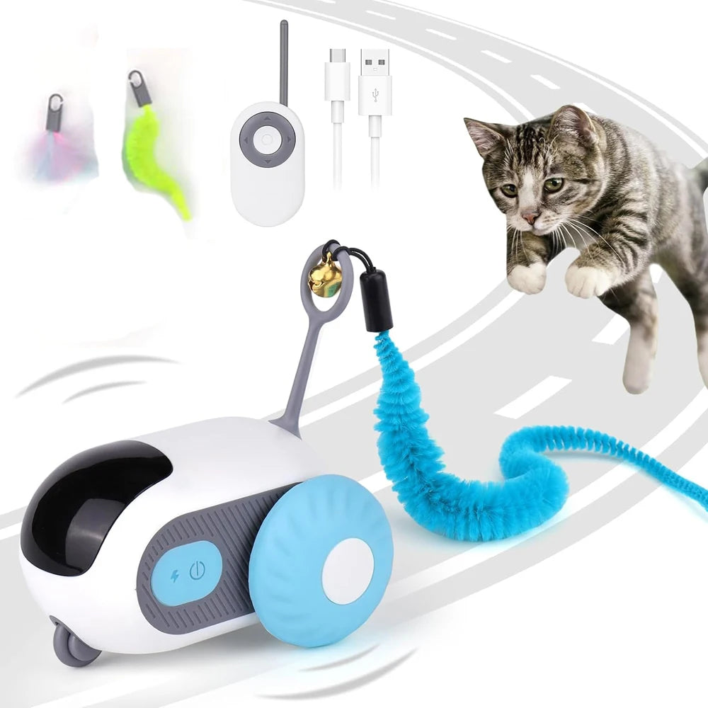 Smart Remote-Controlled Pet Toy Car