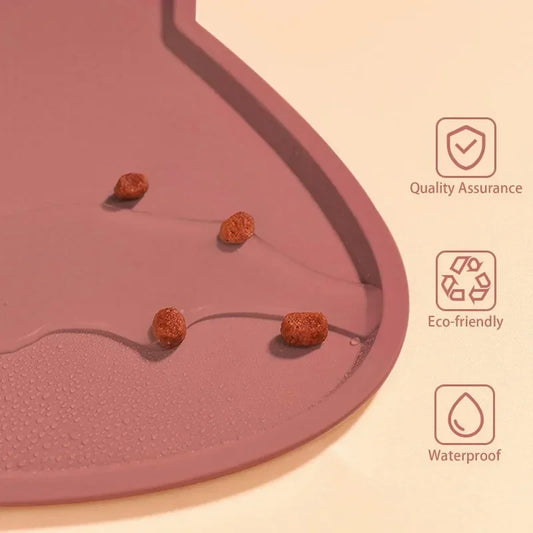 Non-Slip Pet Silicone Food Mat