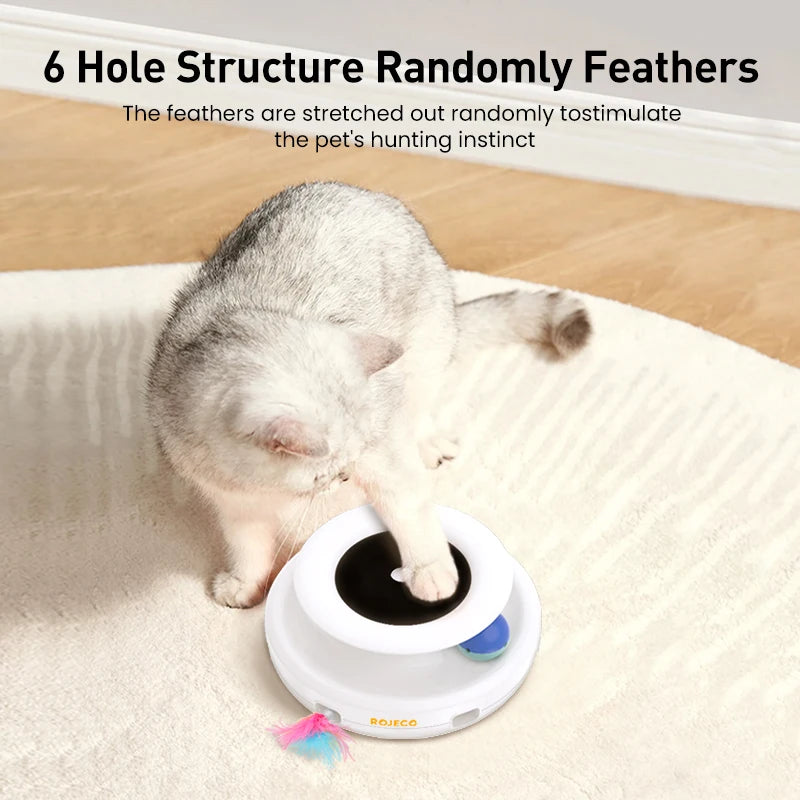 2-in-1 Smart Cat Toy